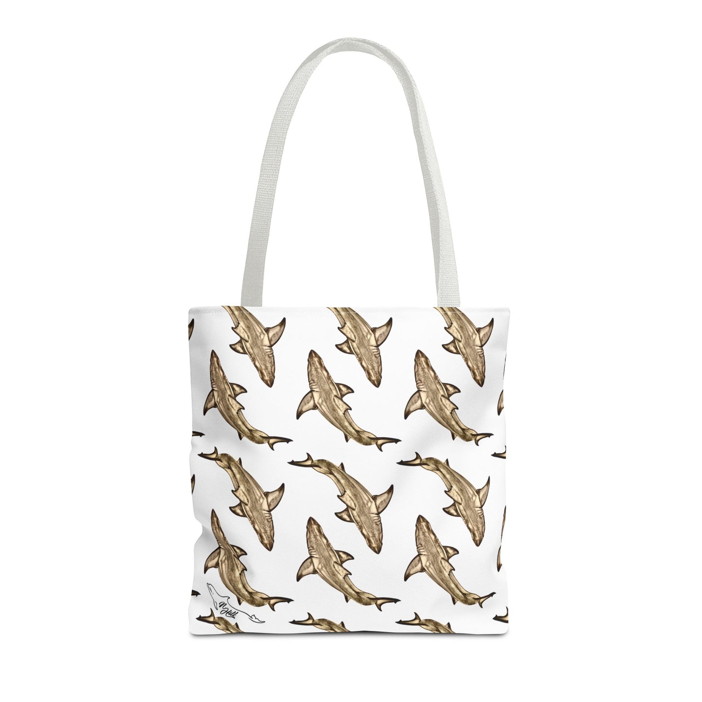 Great White Shark Tote Bag (AOP)