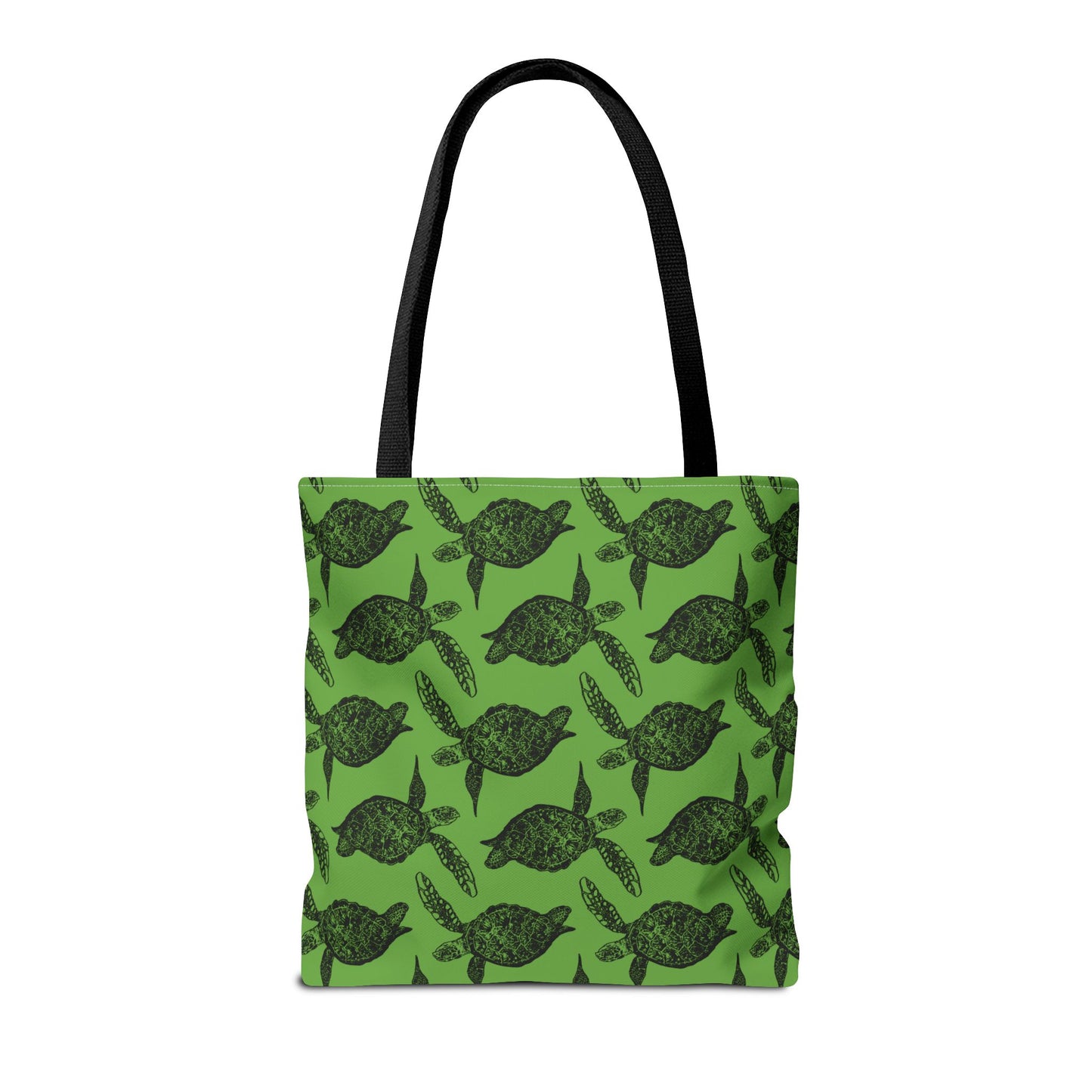 Sea Turtle Tote Bag Green (AOP)