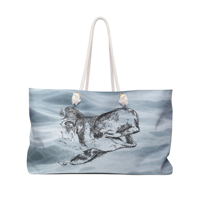 Bubbles Pilot Whale Weekender Bag