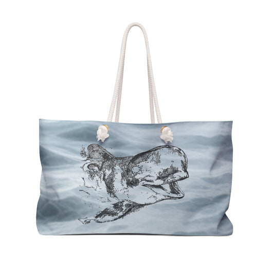 Bubbles Pilot Whale Weekender Bag