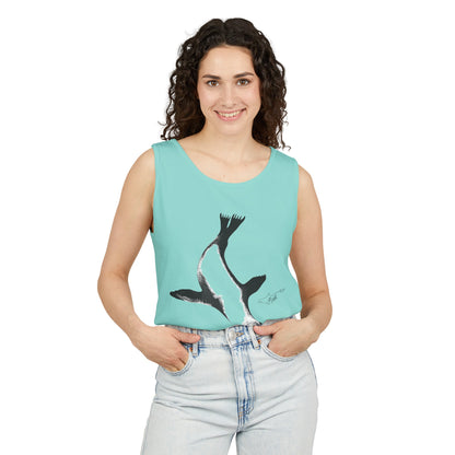 Sea Lion Unisex Garment-Dyed Tank Top