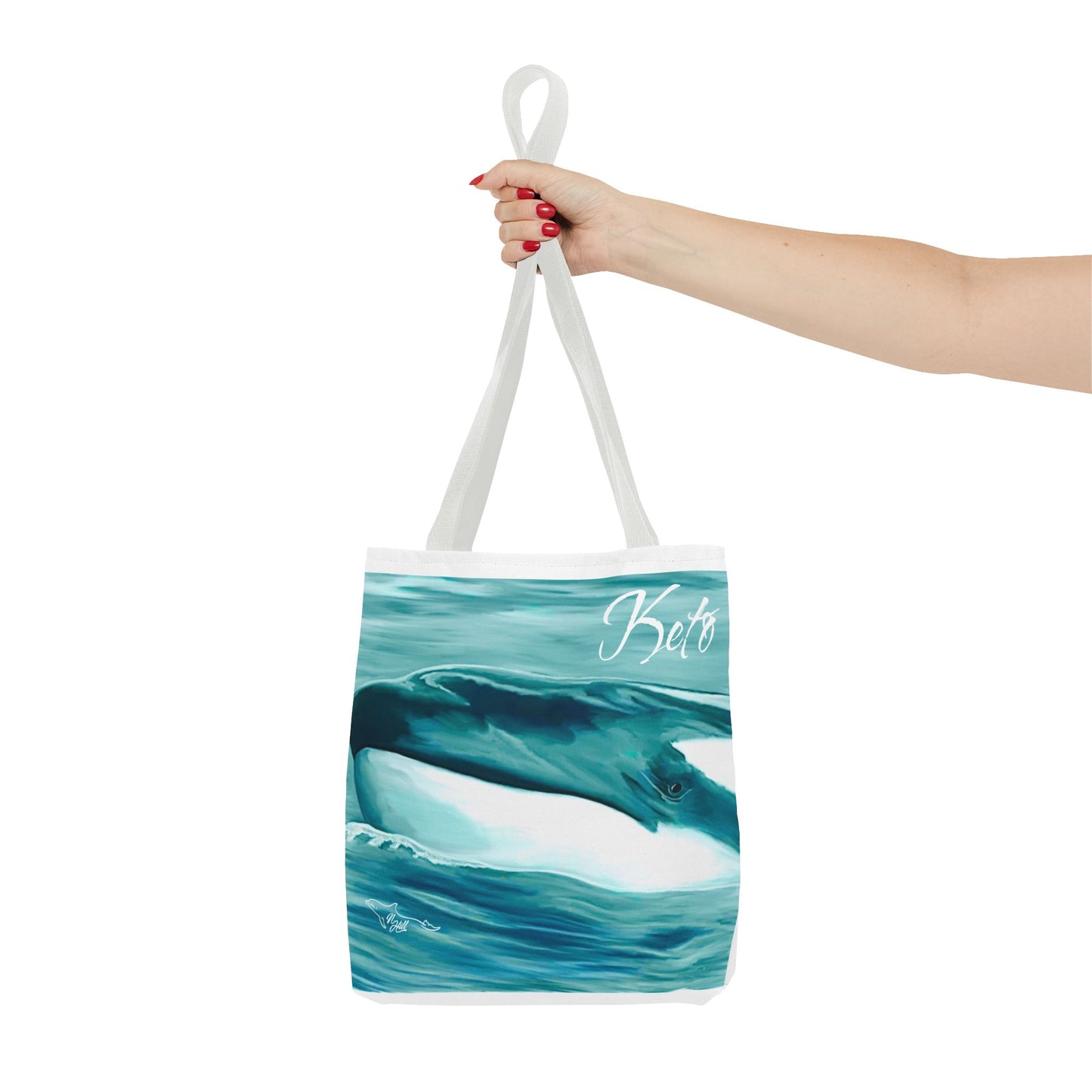 Keto Orca Tote Bag (AOP)