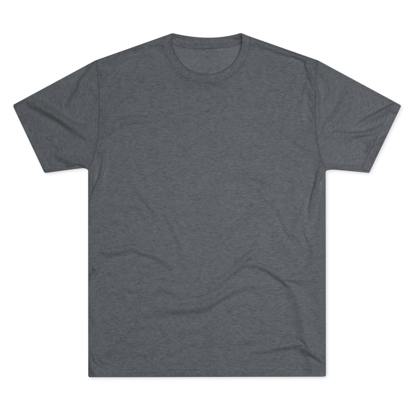 Deep Thinker Octopus Unisex Tri-Blend Back Print Crew Tee