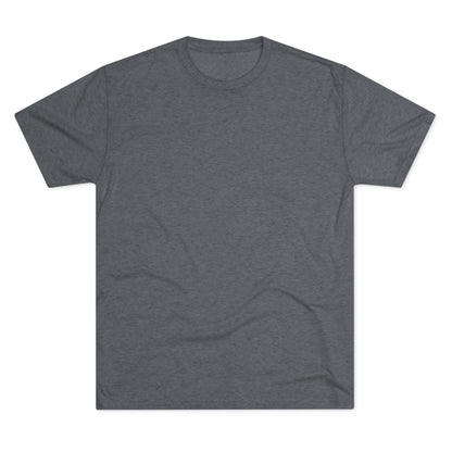 Deep Thinker Octopus Unisex Tri-Blend Back Print Crew Tee