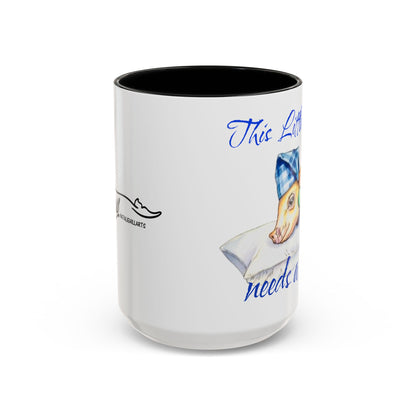 This Little Piggy needs a nap Accent Coffee Mug (11, 15oz)
