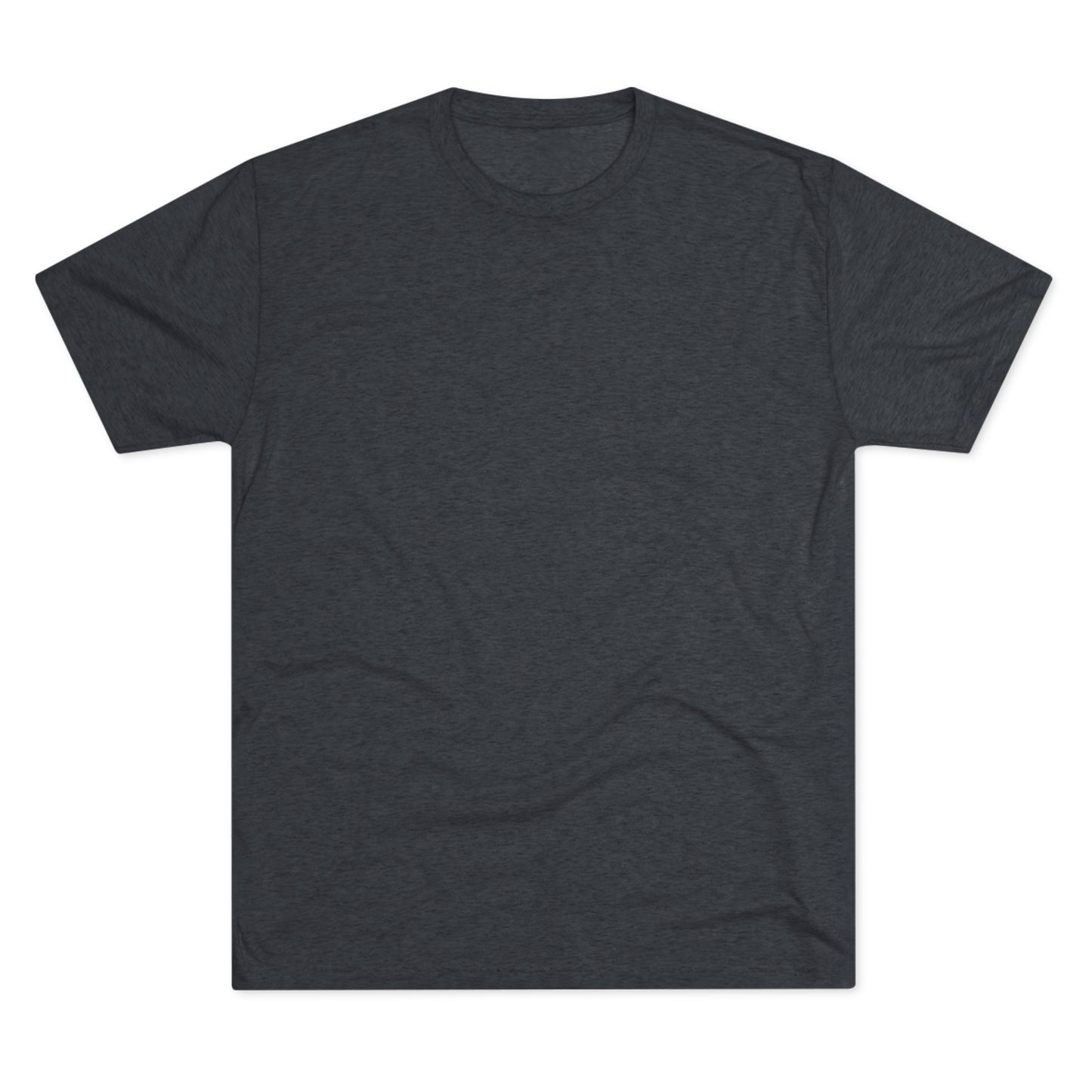 Deep Thinker Octopus Unisex Tri-Blend Back Print Crew Tee