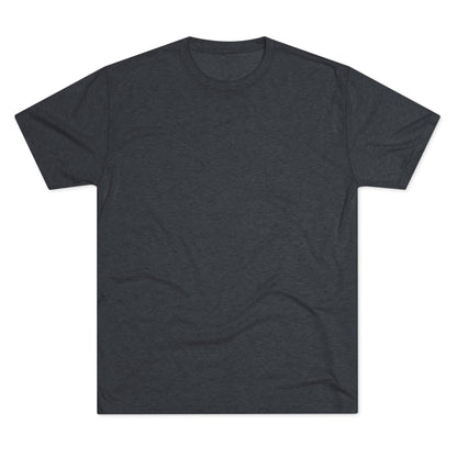 Deep Thinker Octopus Unisex Tri-Blend Back Print Crew Tee