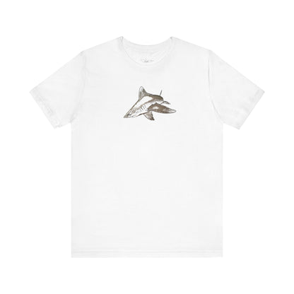 Oceanic Whitetip Shark  Unisex Jersey Short Sleeve Tee