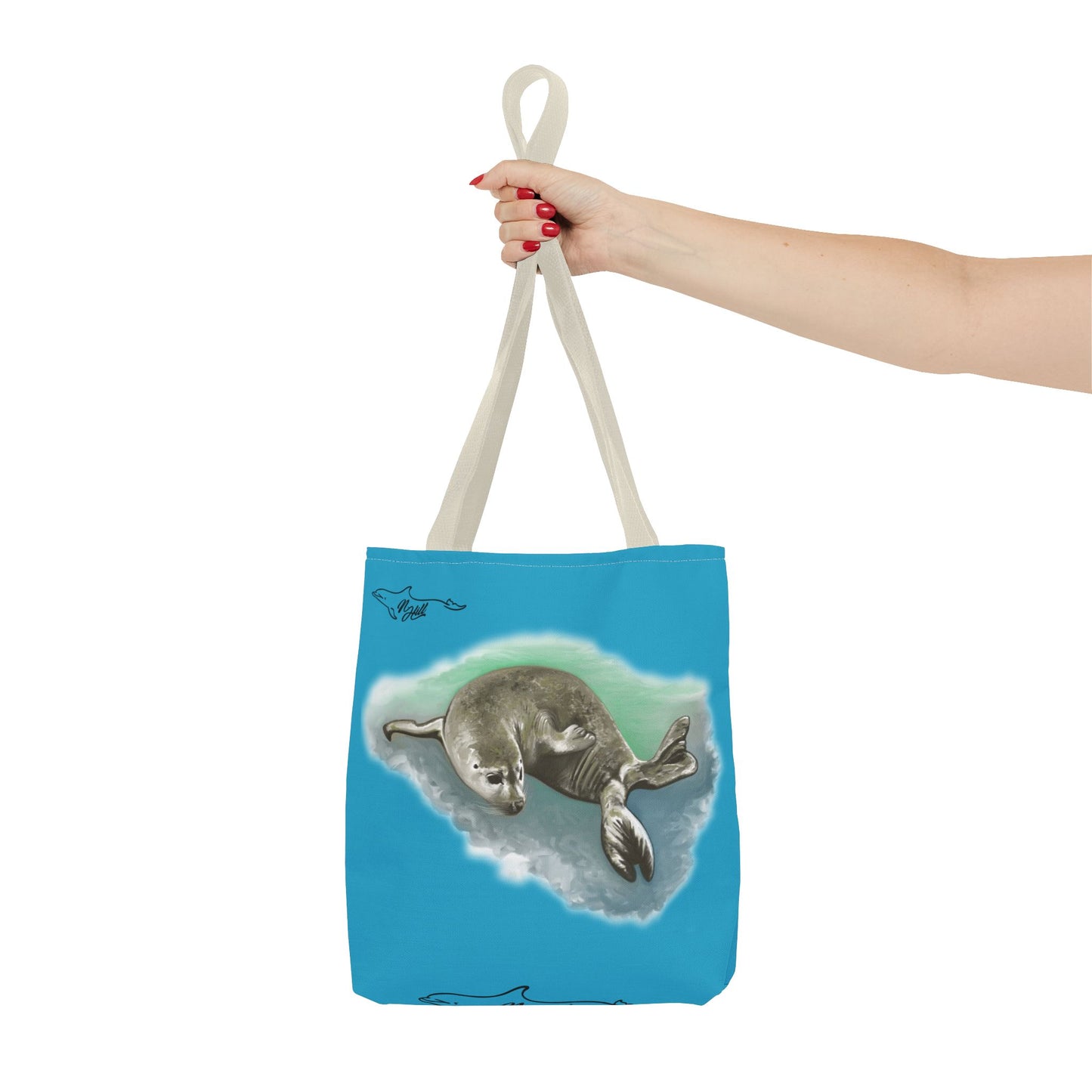 Harbor Seal Tote Bag (AOP)