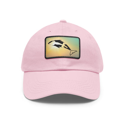 Orca Hat with Leather Patch (Rectangle)