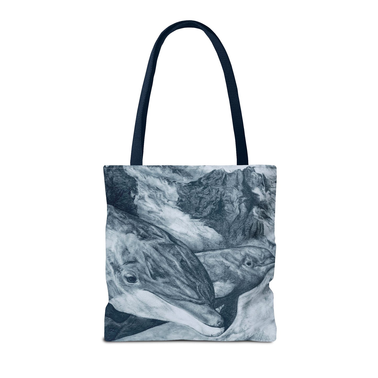 Dolphin Summit Tote Bag (AOP)