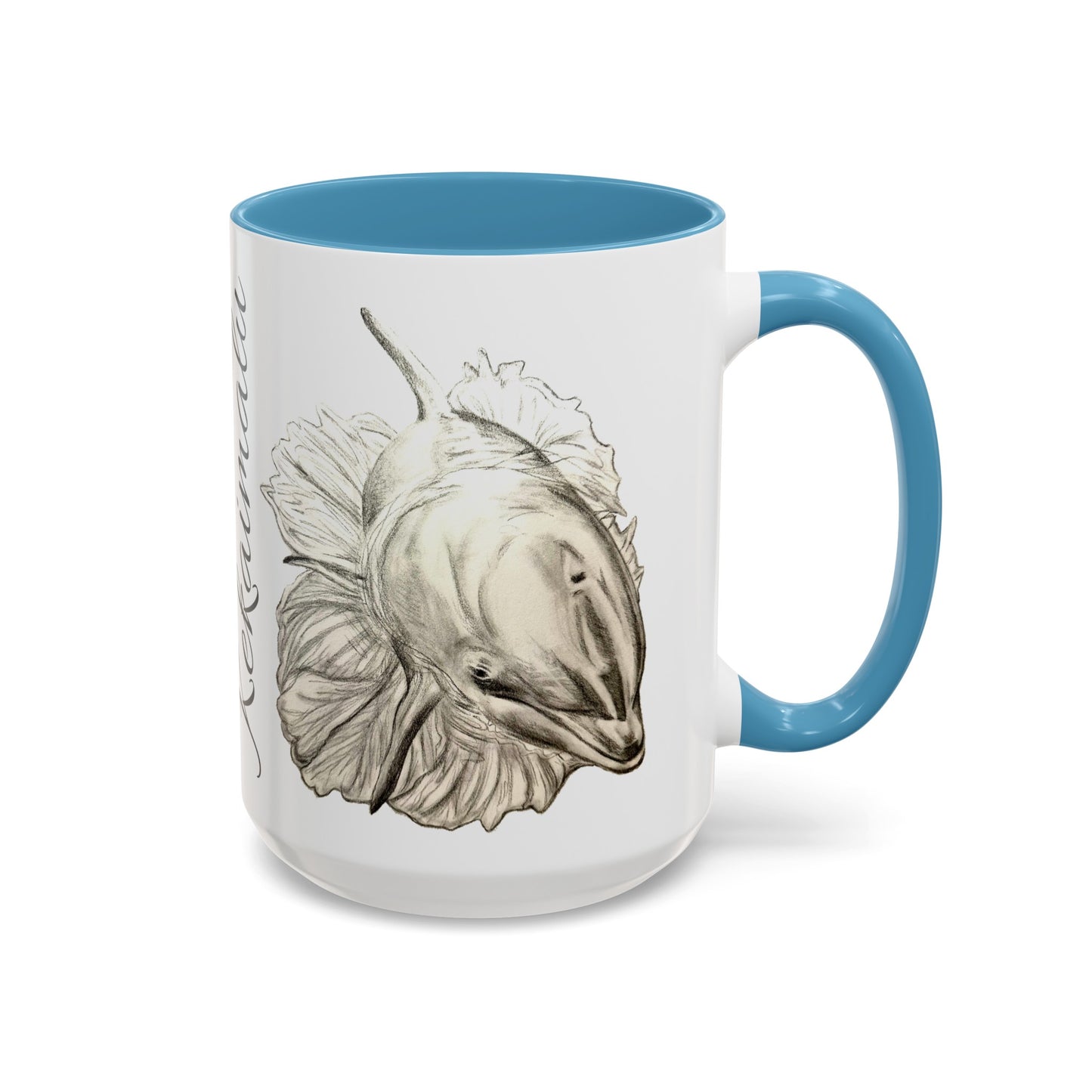 Kekaimalu Wholphin Accent Coffee Mug (11, 15oz)