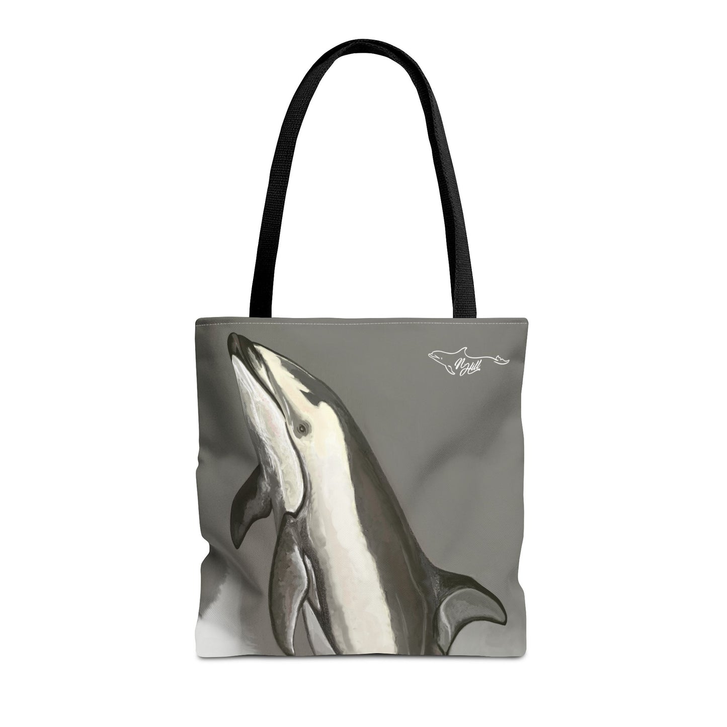 Pacific White Sided Dolphin Tote Bag (AOP)