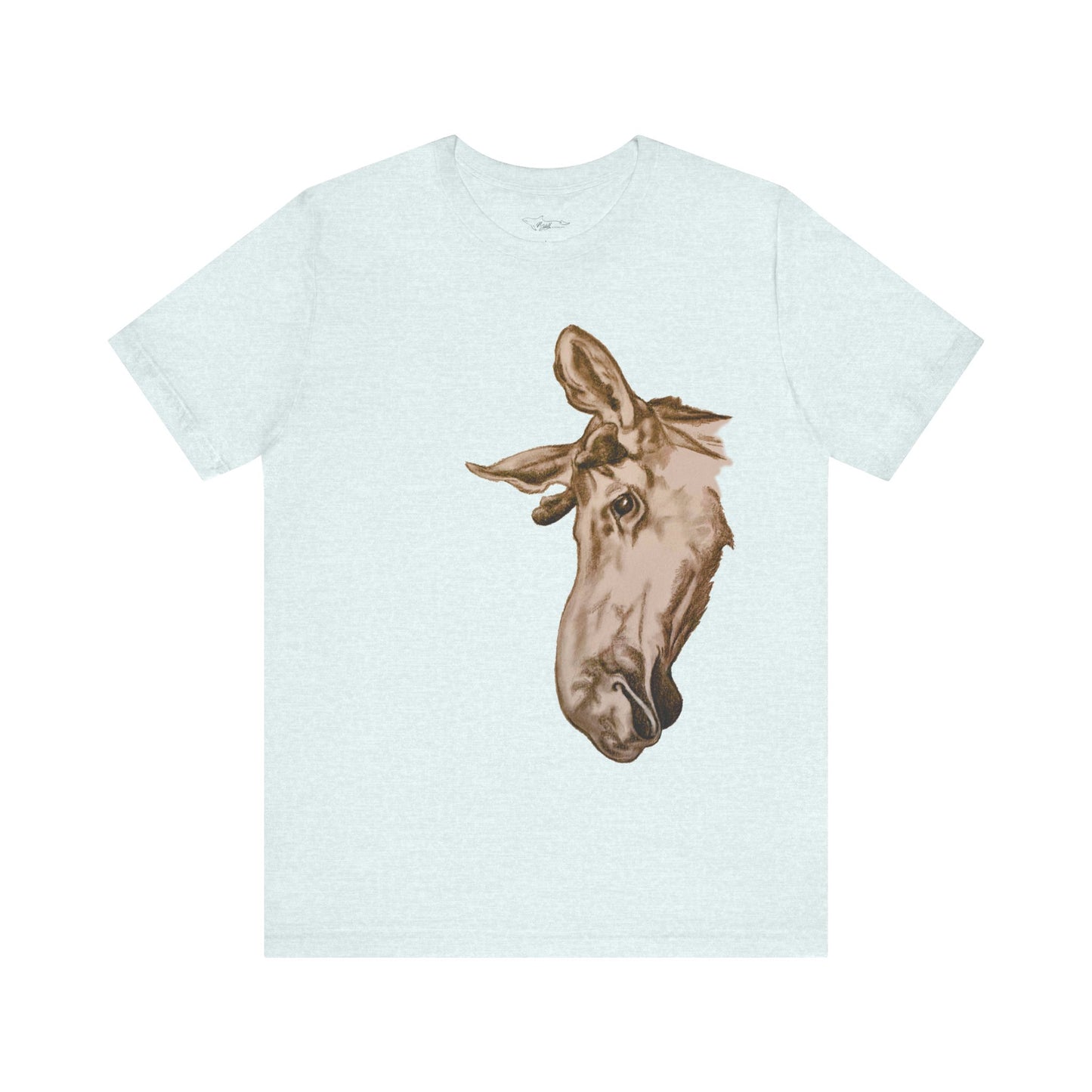 Curious Moose Unisex Jersey Short Sleeve Tee