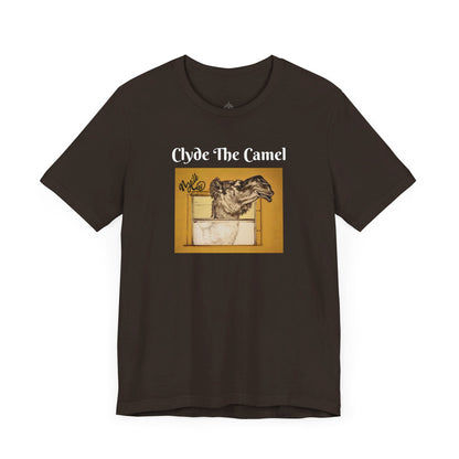 Clyde the Camel Unisex Jersey Short Sleeve Tee