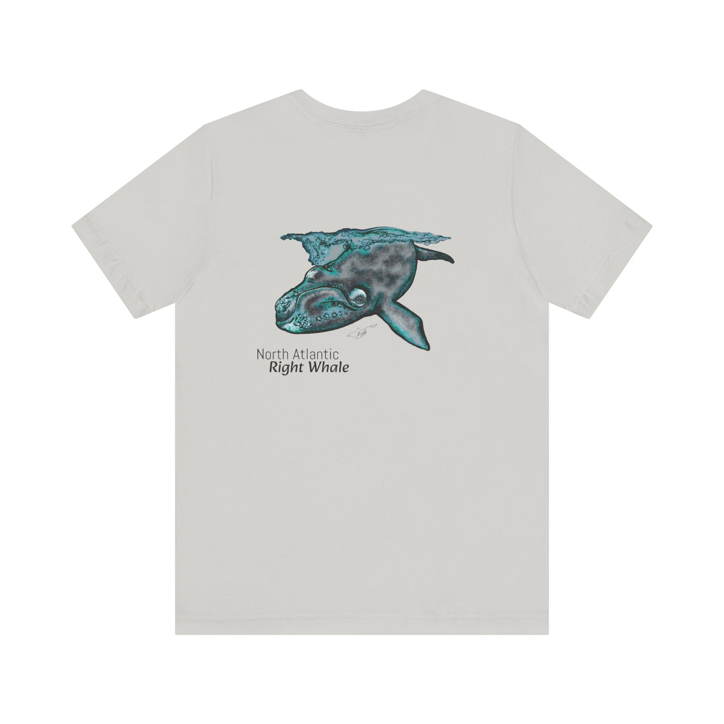 North Atlantic Right Whale Unisex Jersey Short Sleeve Tee