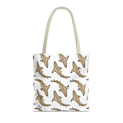 Great White Shark Tote Bag (AOP)