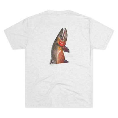 Cutthroat Trout Unisex Tri-Blend Crew Tee