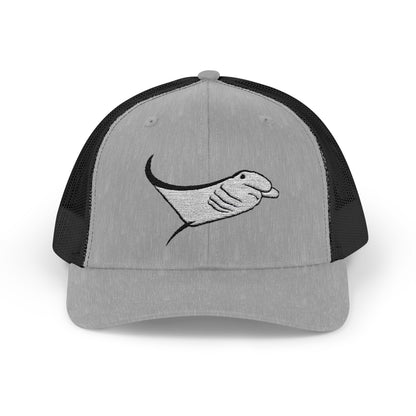 Manta Ray Snapback Trucker Cap