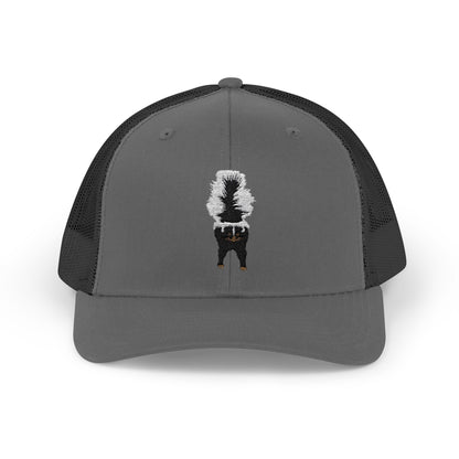 Skunk Snapback Trucker Cap