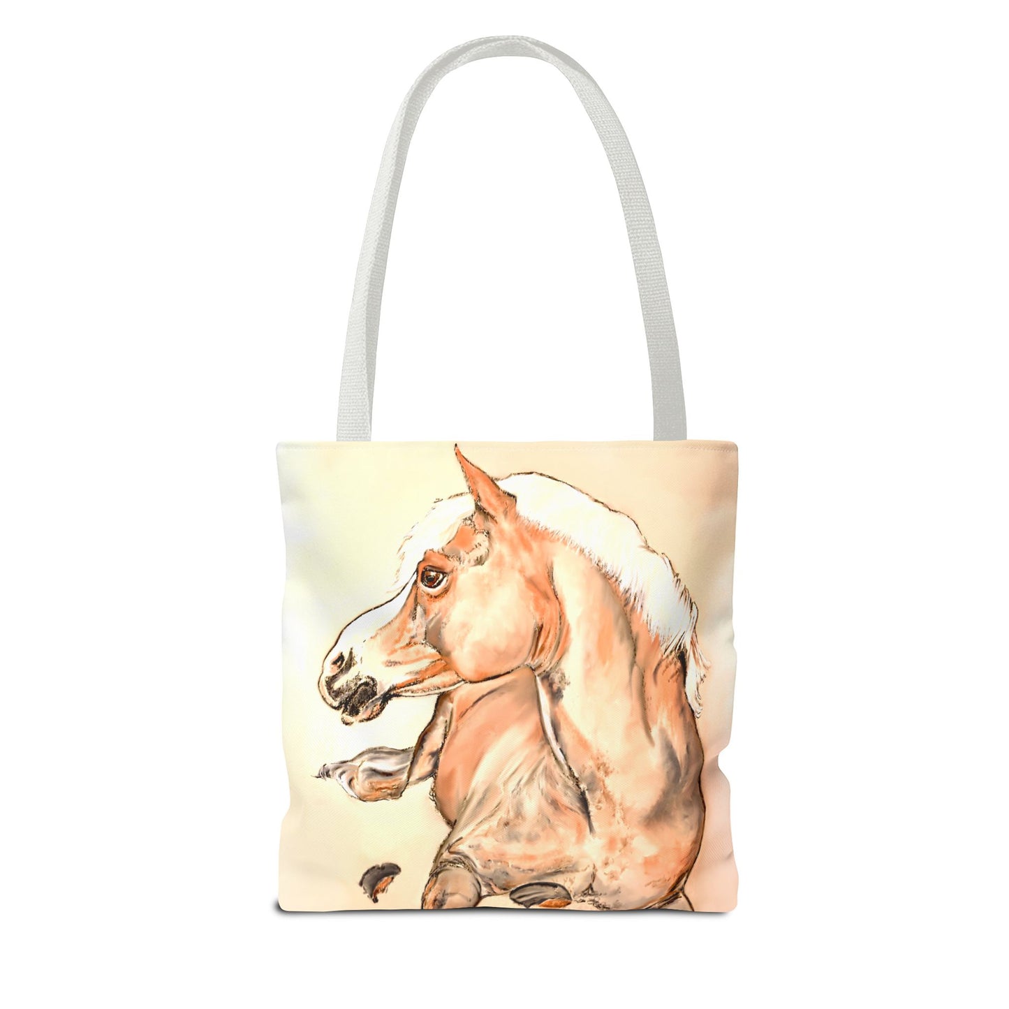 Horse Resting Tote Bag (AOP)