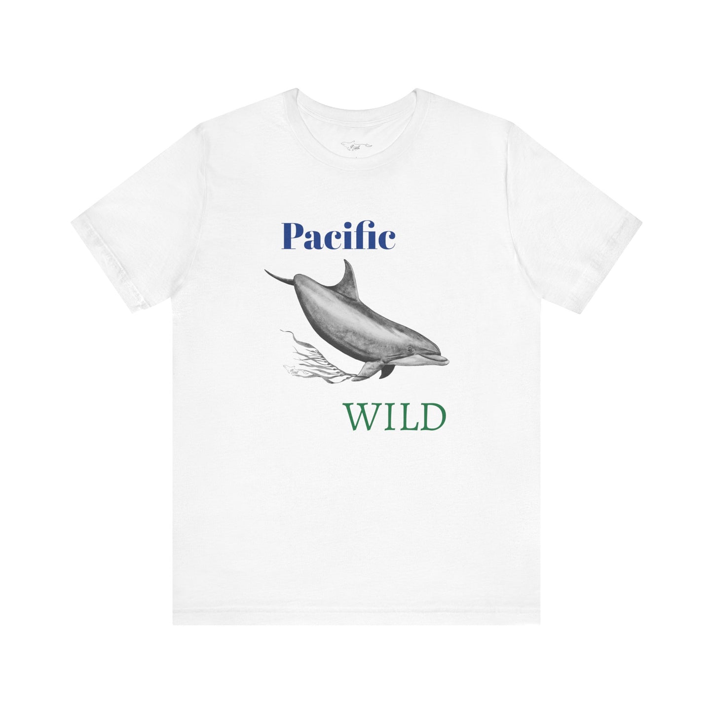 Pacific Wild Dolphin Unisex Jersey Short Sleeve Tee