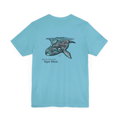 North Atlantic Right Whale Unisex Jersey Short Sleeve Tee