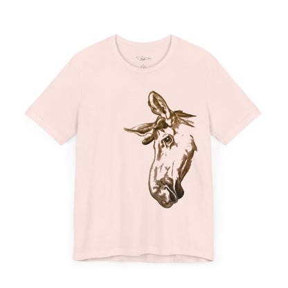 Curious Moose Unisex Jersey Short Sleeve Tee