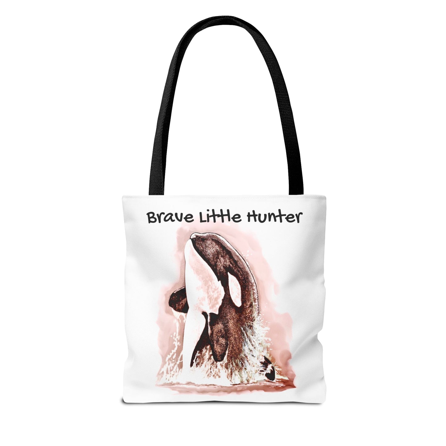 Brave Little Hunter Orca Tote Bag (AOP)