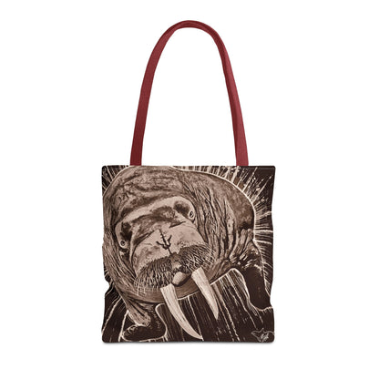 Stellar Walrus Tote Bag (AOP)