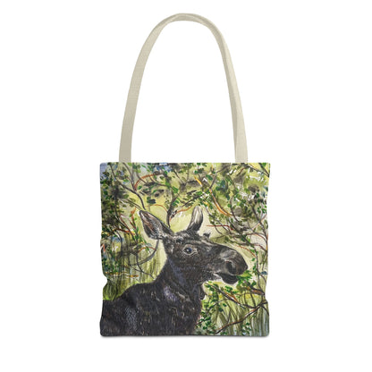 Hidden Springs Moose Tote Bag (AOP)