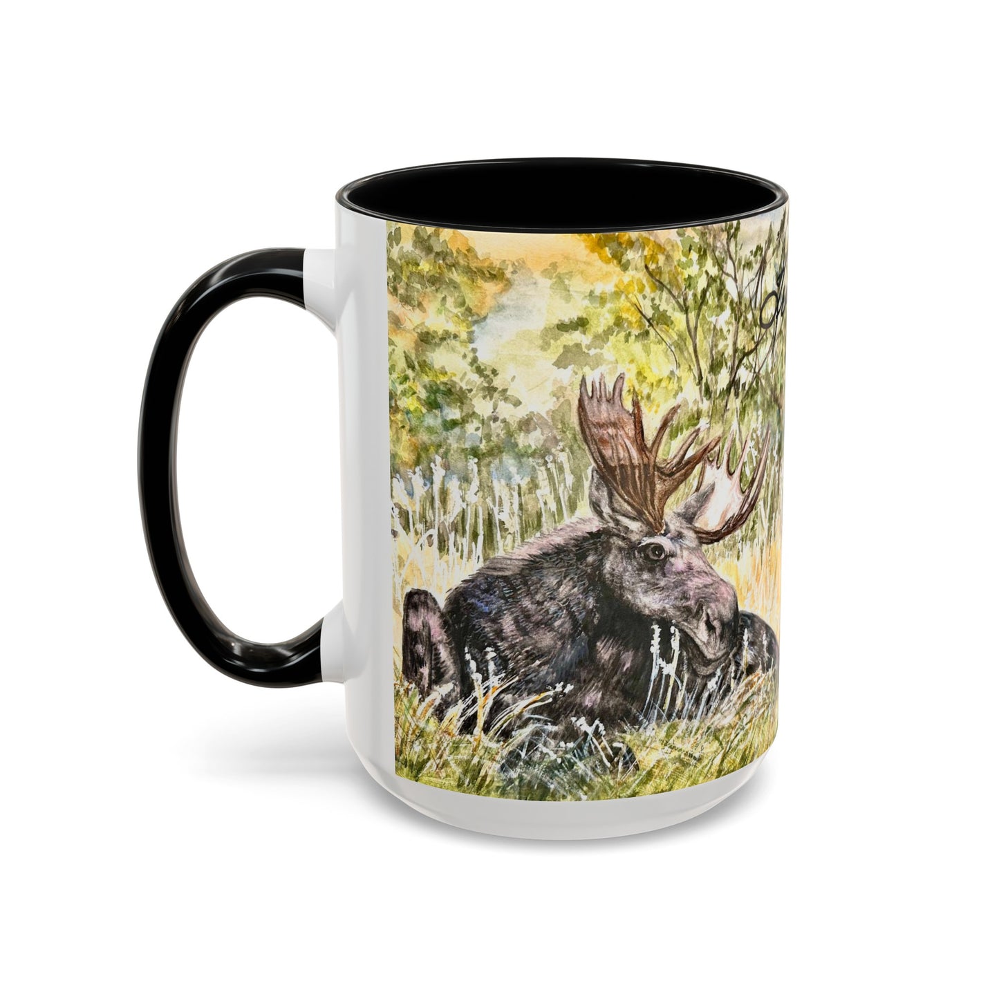 Moose Accent Coffee Mug 15oz