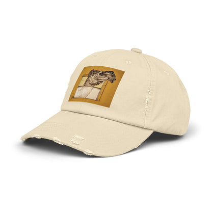 Bussin Clyde The Camel Unisex Distressed Cap