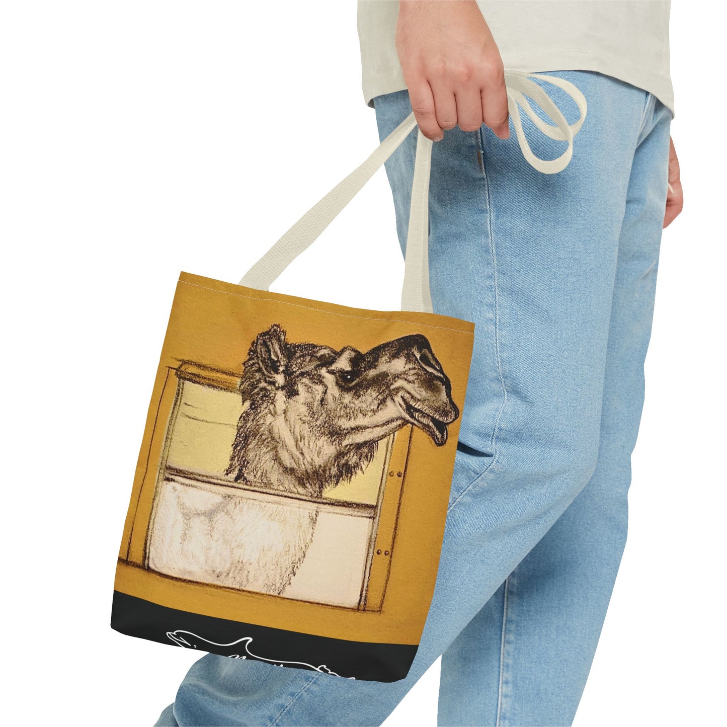 Bussin Clyde The Camel Tote Bag (AOP)