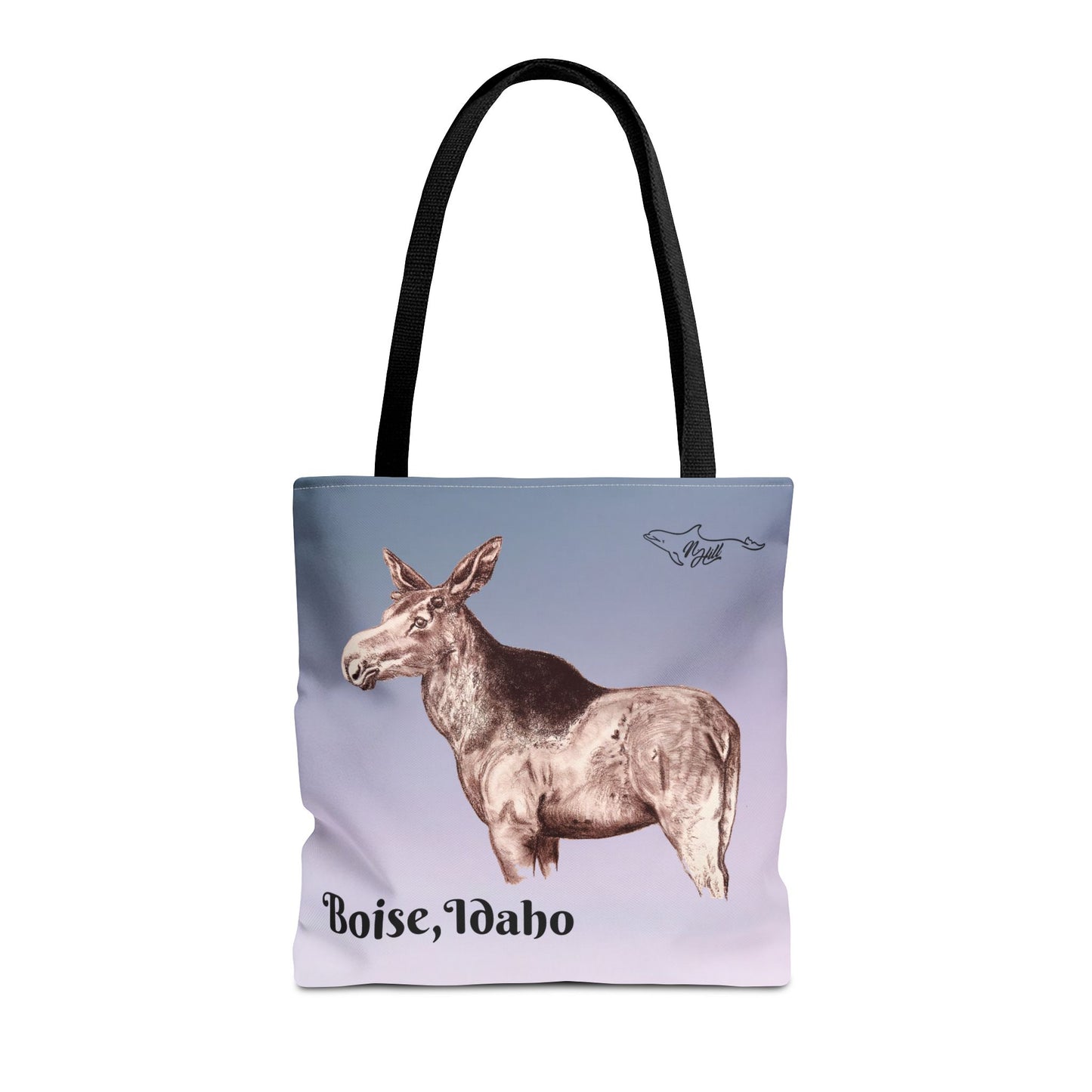 Boise Idaho Moose Tote Bag (AOP)