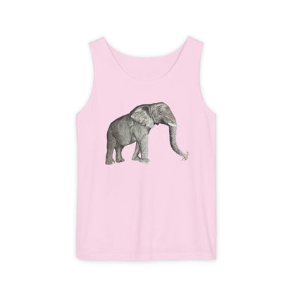 Elephant Unisex Garment-Dyed Tank Top