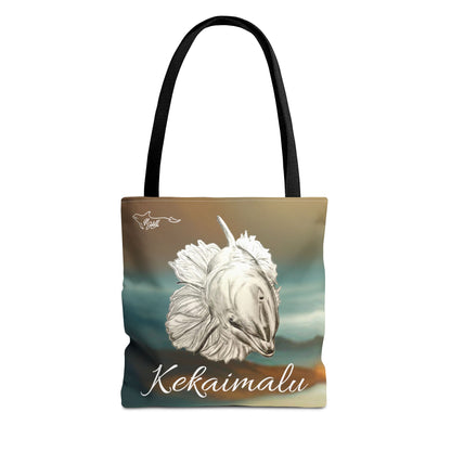 Kekaimalu Wholphin Tote Bag (AOP)