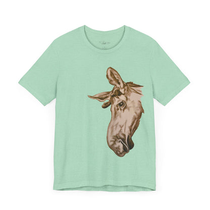 Curious Moose Unisex Jersey Short Sleeve Tee