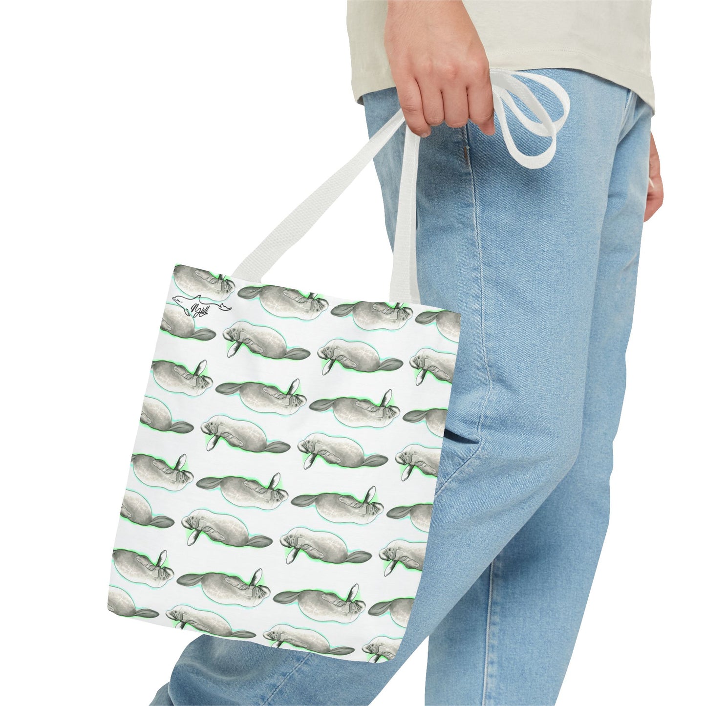 Manatee Tote Bag (AOP)