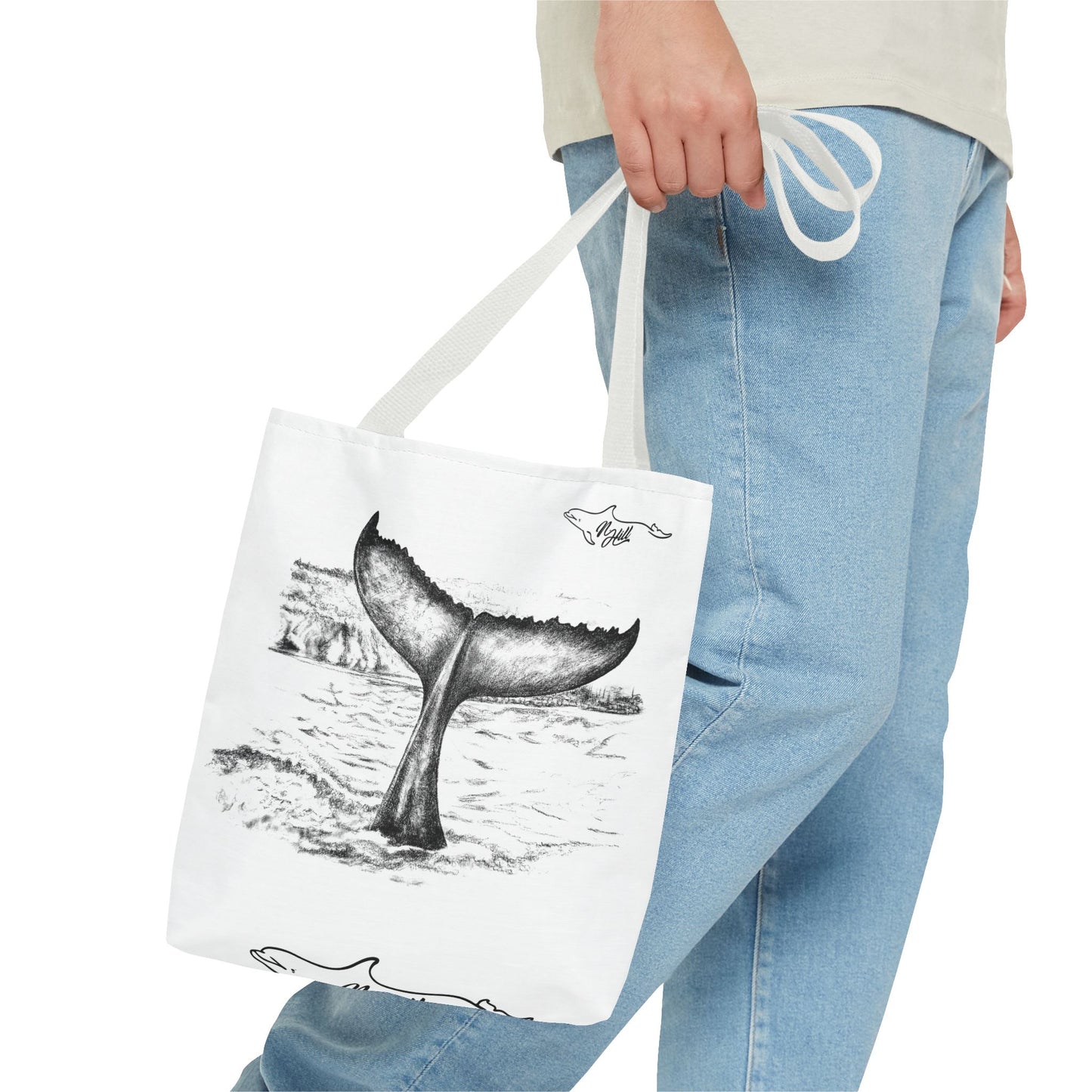 Humpback Whale Tail FlukesTote Bag (AOP)