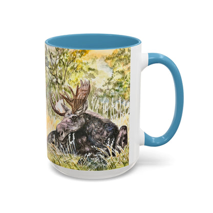 Moose Accent Coffee Mug 15oz