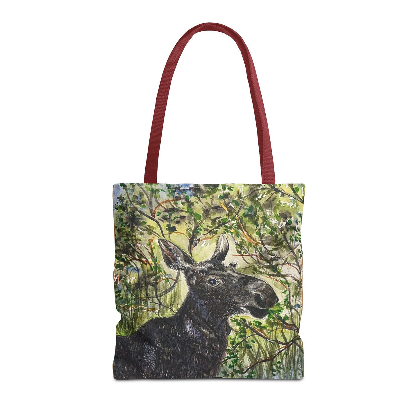 Hidden Springs Moose Tote Bag (AOP)