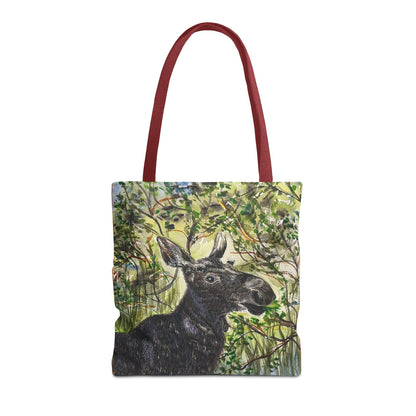 Hidden Springs Moose Tote Bag (AOP)