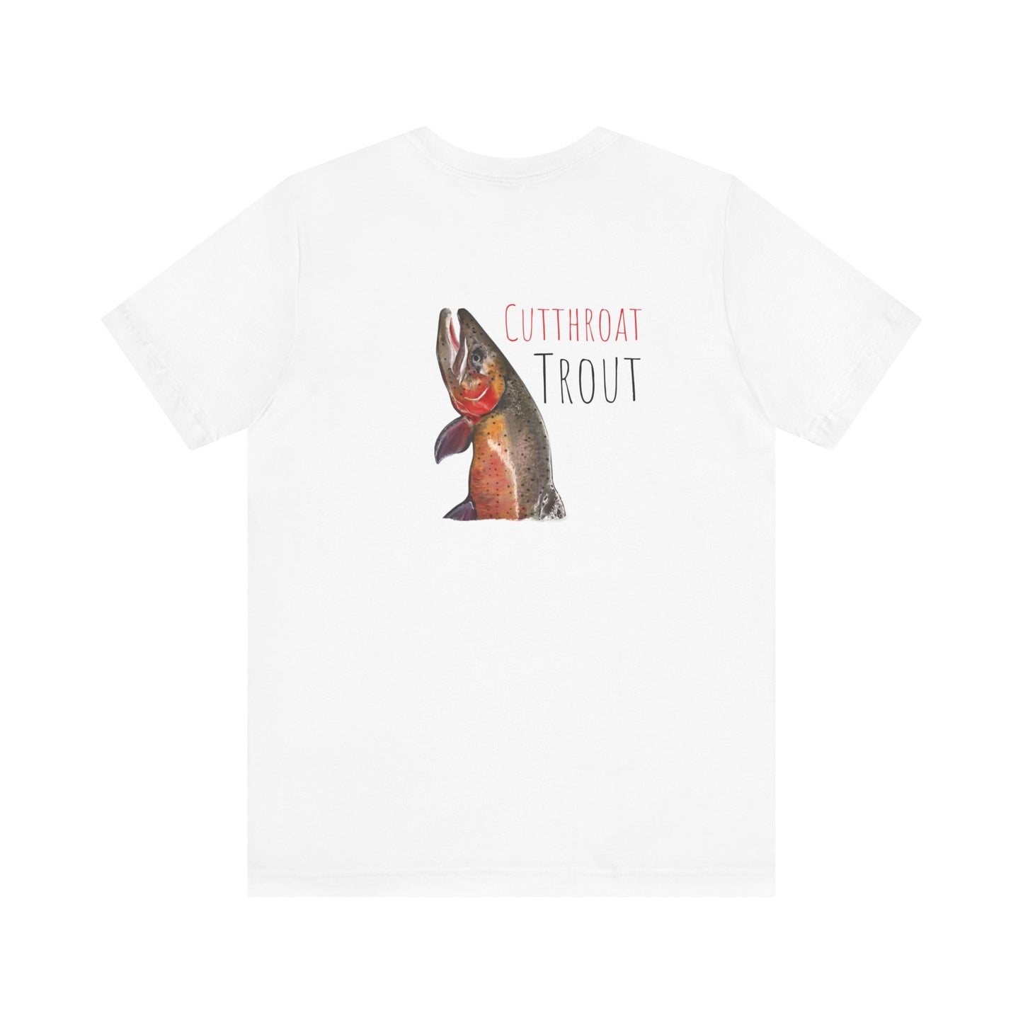 Cutthroat Trout Unisex Jersey Short Sleeve Tee