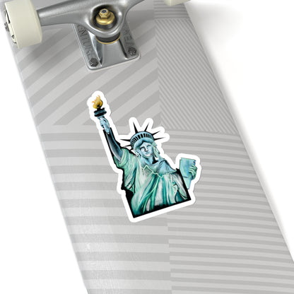 Statue of Liberty Kiss-Cut Stickers