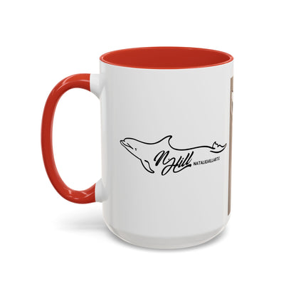 Peanut and Fred Accent Coffee Mug 15oz