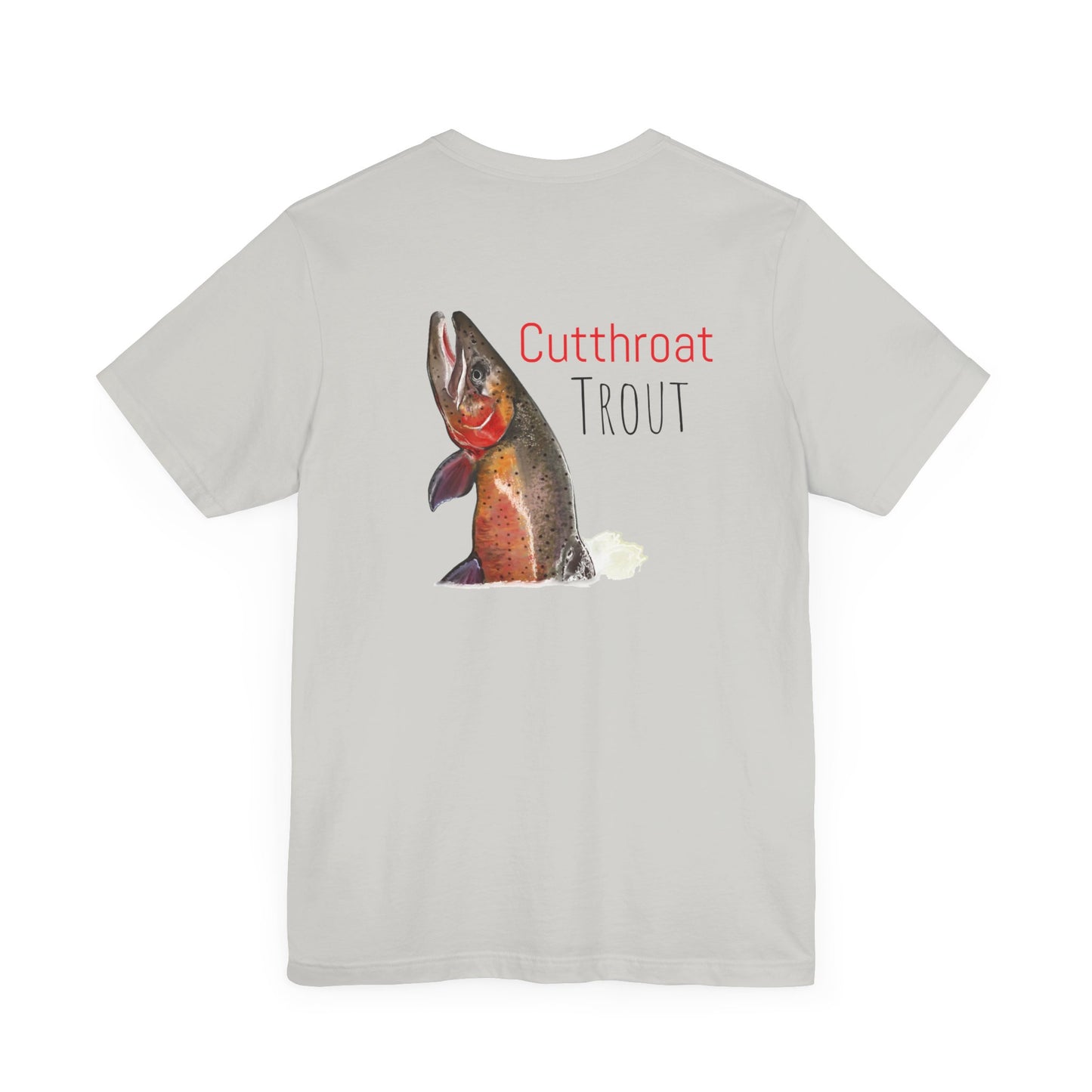 Cutthroat Trout Unisex Jersey Short Sleeve Tee