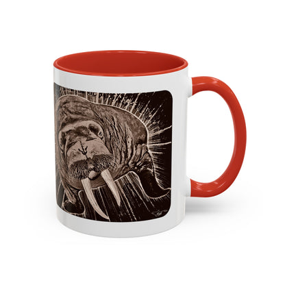 Stellar Walrus Accent Coffee Mug, 11oz