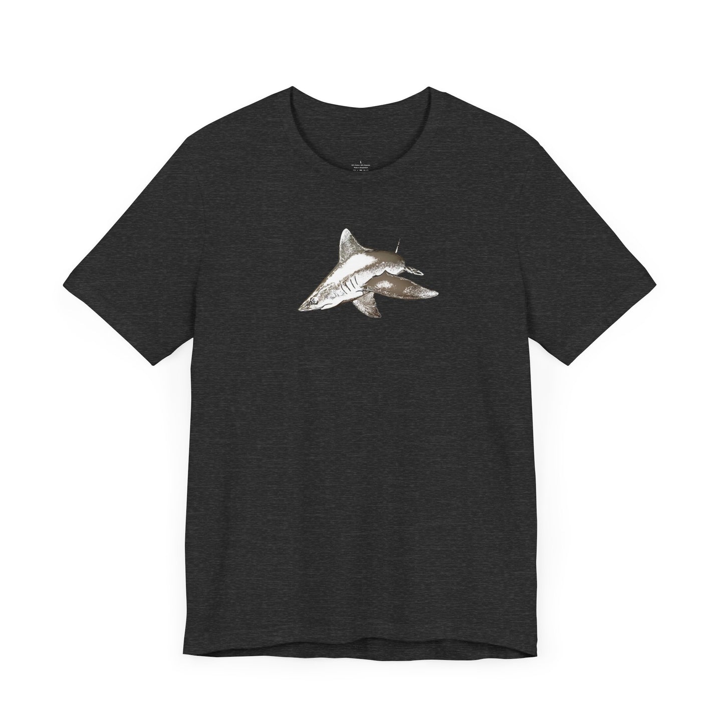 Oceanic Whitetip Shark  Unisex Jersey Short Sleeve Tee