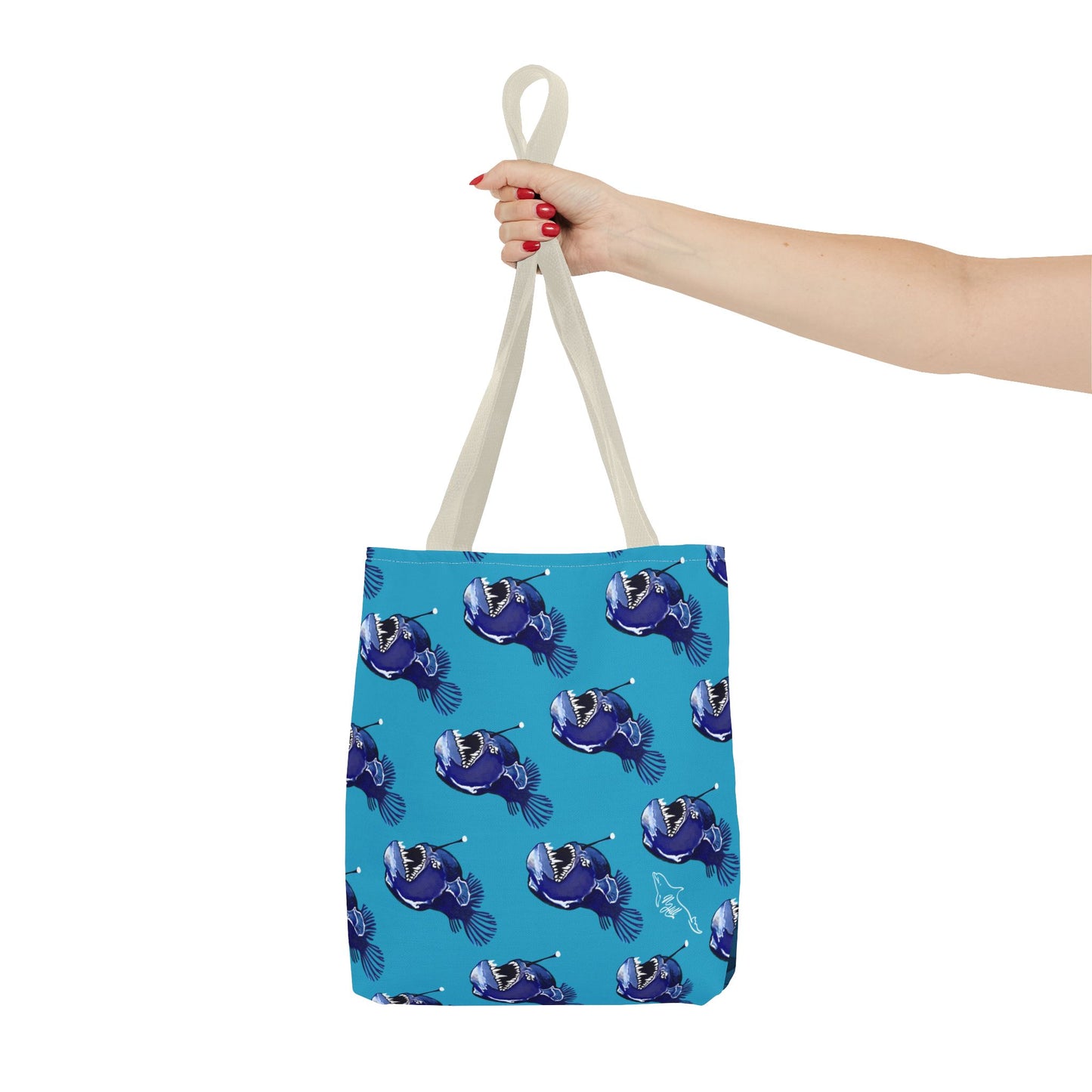 Angler Fish Tote Bag (AOP)